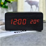 Ceas Led imitatie lemn